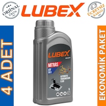 Lubex Mitras Atf Dx II Otomatik Şanzıman Yağı 4 x 1 L