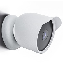 Sones Google Nest Kamera İçin Dış Mekan Silikon Suya Dayanıklı Koruyucu Kapak Beyaz