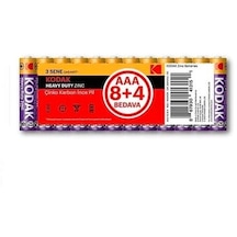 Kodak Heavy Duty Zinc AAA İnce Kalem Pil 12'li