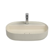 Isvea Infinity Batarya Delikli Tezgah Üzeri Lavabo 60CM Fil Dişi