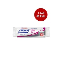 50 Adet Mini Boy Şeffaf 40 X 50 Cm Çöp Torbası - P101