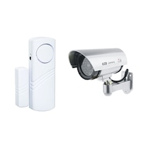 Topcraft TC-D11IR Caydırıcı Kamera ve TC-4444 Kapı Pencere Alarmı