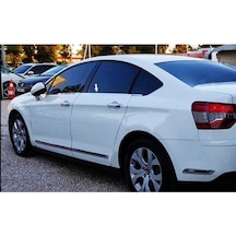 Citroen C5 Krom Cam Çıtası 6 Parça 2008 Üzeri Paslanmaz Çelik