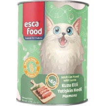 Esca Food Kuzu Etli Yetişkin Kedi Konserve Maması 415gr