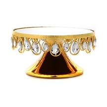 Vitale Nila Gold Ayaklı Tabak 22X11 CM Ak.Hq0010