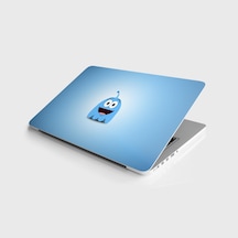 Laptop Sticker Notebook Kaplama Etiketi Blue Funny