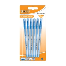 Bic Round Stıc Tükenmez Kalem Mavi 5'li Avantaj Paketi - 5 Adet Tarı