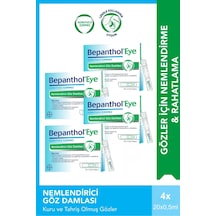 Bepanthol Eye Nemlendirici Göz Damlası Tekli Doz 0.5ml X 20 Flakon X 4 Adet