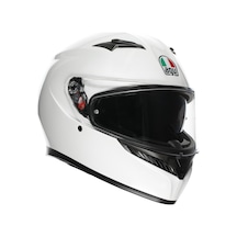 Agv Kask/K3 E2206 Mplk Mono Whıte Configuration Kapalı Kask Beyaz