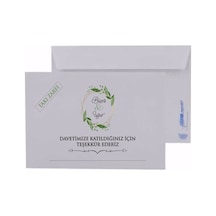 Düğün Nişan Kına Takı Zarfı 11x16 CM Tutkallı 100 Adet