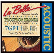 Gitar Aksesuar Akustik Tel Labella 7gpt 0,10