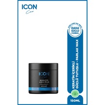 Iconcare Keratin Aqua Wax Güçlü Tutuş Parlak Görünüm Saç Waxı 150 Ml