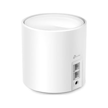 Deco X10 1-pack, Ax1500 Mbps, 190 M²'ye Kadar Kapsama Alanı, 120 Cihaza Kadar Bağlantı, Gigabit Portlu, Mobil Uygulama İle Kolay Kurulum,yapay Zeka Destekli Wi-fi 6 Mesh Sistemi