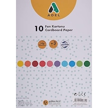 Adel Fon Kartonu, 25x35, Karışık, 10'lu