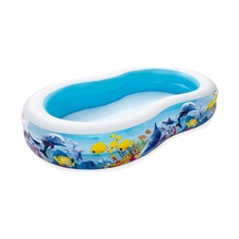 Bestway Family Pool Sea Ground, 262 X 157 X 46 Cm, Çok Renkli