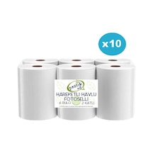 Pratiksoft Fotoselli Hareketli Kağıt Havlu 10 x 6'lı 21 CM