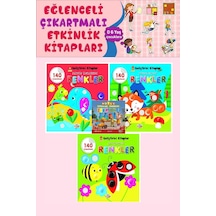 2 Yaş Ve Üzeri Şirin Geliştirici Kitaplar Seti 3 Kitap - 140 Çıkartmalı