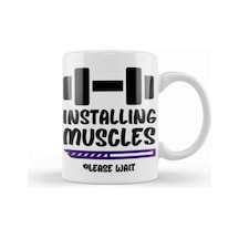Gym Workout Fitness Lover Motivation Gift Quotes For Men Kupa Bardak Porselen No12021 Karışık