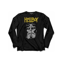 Hellboy Hell Boy Ron Perlman Doug Jones Uzun Kollu Tişört (512928427)