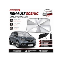 Renault Scenic Şemsiye Tip Ön Cam Güneşliği Katlanabilir Uv Korumalı Araç Cam Güneşlik