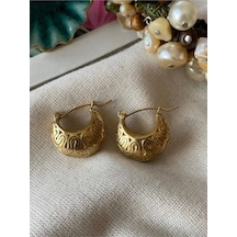 Çelik Snaky Küpe Çok Renkli