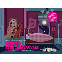 Eğlen Öğren Korku Avcıları - Dikkat !!! Evde Canavar Var ! - Thomas De Coster -  Gauthier Bribosia - Dstil Tasarım