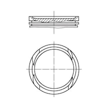 Piston Segman 0.50 Astra J-corsa D-e-mokka-ınsıgnıa A-merıva B-adam-zafıra C-cruze-trax 1.4 16v 73mm A/b/d14net-nel-nej