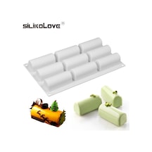 Mousse Kalıp Silikon Gıda Şeridi Şekilli Kek Tepsisi Dıy Mousse 4 Stil Serisi Kek Dekorasyon Araçları C Beyaz