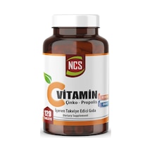 NCS Vitamin C Çinko Propolis 120 Tablet Vitamin D Quercetin Resveratrol