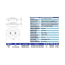 PTS Neptün 360° Pır Sensör 61111P Beyaz