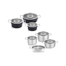 Fissler Adamant & Pure Collection 13 Parça Tencere Seti Renkli