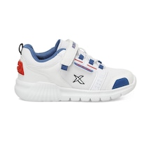 Beyaz - Saks Mavi - Kırmızı