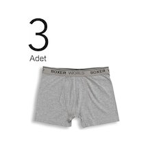 3'Lü Erkek Likralı Boxer 14100-A3