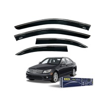 Mercedes C Serisi W204 Krom Çıtalı Cam Rüzgarlığı 2008-2014