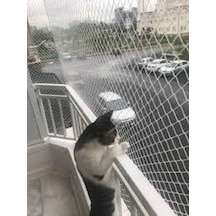 2,50 X 2 Metre Balkon Kedi Koruma Ağı Balkon Kedi Güvenlik Filesi