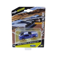 Maisto 2015 Mustang Gt Oyuncak Araba 1:64 - Mavi