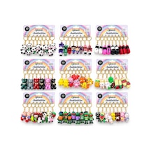 96 Adet Mix Desen Eğlenceli Anahtarlık Bx40