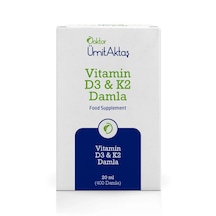Dr. Ümit Aktaş Vitamin D3 & K2 Damla 20 ML