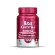 Ocean Gummies Sambucus Kids Takviye Edici Gıda 60 Adet Çiğnenebilir Jel Form