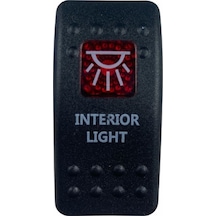 Marin Switch 3P On-Off 12-24V Kırmızı İç Aydınlatma