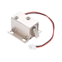 Elektronik Dolap Kapısı Kilidi İçin 12V Dc Solenoit Elektromıknat N11.2247