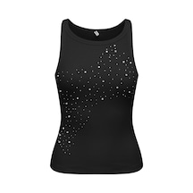 Only Onlfılız Lıfe Siyah Kadın Kolsuz T-shirt 15368917 Siyah
