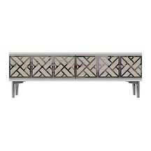 Tsa1238bts - Arextv120 Tv Stand, Tv Sehpası Beyaz - Traverten - Sılver 120cm
