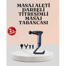 Aktüel 3in1 Taşınabilir Şarjlı Titreşimli Masaj Cihazı Çok Fonksiyonlu Çok Renkli