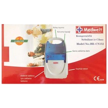 Medwelt Kompresörlü Nebülizatör Kompreser Nebulizer - Br-cn152