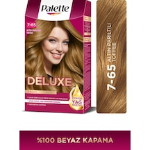 Palette Deluxe 7 - 65 Altın Parıltılı Toffee Saç Boyası (455871216)
