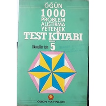 5.Sınıf Matematik Test Kitabı 1000 Problem1987 Yılı Basım