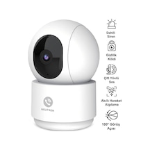 Ntl-ıp15-3mp Akıllı Ev Kamerası, Çift Yönlü Ses, Gece Görüş, İç Mekan Kamera