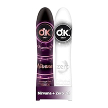 Okey Nirvana Uyarıcı Jel 100 ML + Okey Zero Kayganlaştırıcı Jel 100 ML