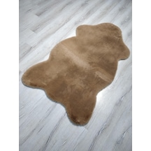 Mucize Tavşan Süet Taban Gtcamel Post Halı 80 x 150 Cm